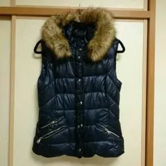 ZARA♡ファー付きベスト