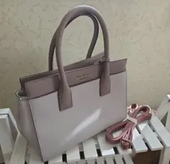 Kate Spade ライトグレー ハンドバッグ