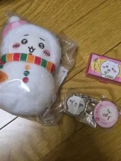 ちいかわ ぬいぐるみ キーホルダー 缶バッジ ケース