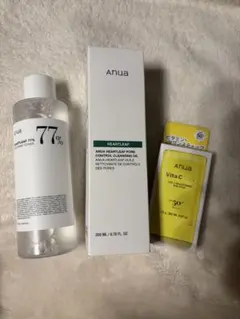 アヌア ドクダミ クレンジングオイル トナー サンスティック セット Anua