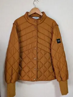 【AIGLE 】エーグル キルティングジャンパー オレンジ