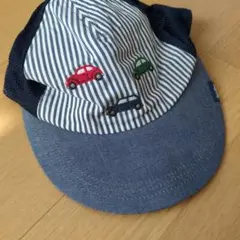 familiar ストライプ柄キャップ