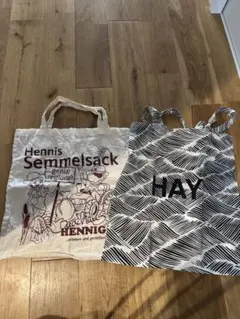 HAYロゴトートバッグとHennis Semmelsackセット