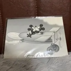 ミッキーミニー ポストカード レトロ