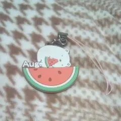 すみっコぐらし　携帯ストラップクリーナー