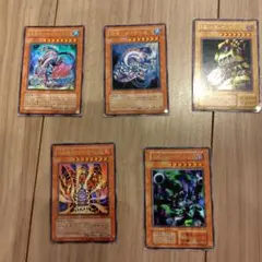 希少】遊戯王 3D グリードカード 明治 6枚 ブラック・マジシャン他