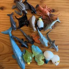 海洋生物フィギュアセット 18体