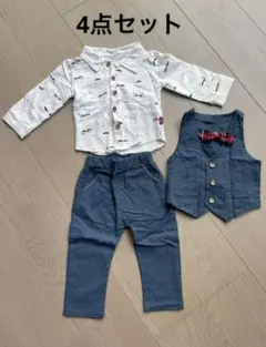 ベビーフォーマル　セット 80 4点セット