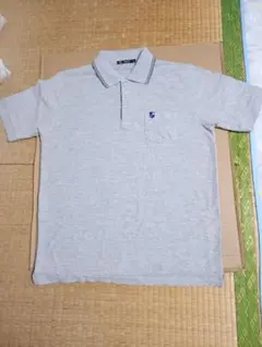 半袖ポロシャツ　Lサイズ　グレー