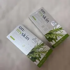 (未開封)on myskin ハーブピーリング　フェイス用2箱セット