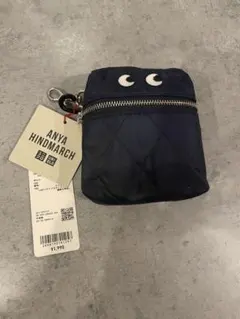 ユニクロ　UNIQLO アニヤ・ハインドマーチ　パッカブルバッグ　ネイビー