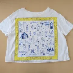 フランシュリッペ　スカーフサーカス柄　半袖Tシャツのサムネイル