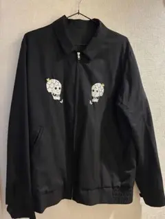 John UNDERCOVER スカジャン スカル刺繍 ブラック - メルカリ