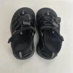 キッズサンダル　キーン　KEEN 15cm 黒　ブラック