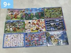 アンパンマン、トーマス、ディズニーキャラクター・教育用パズルセット10枚