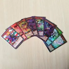 【匿名配送】遊戯王ラッシュデュエル　モンスターカード8枚セット