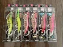 タコエギ 3.5号　3号　ピンク　イエロー　カラフル　ラトル内臓　タコ釣りルアーのサムネイル