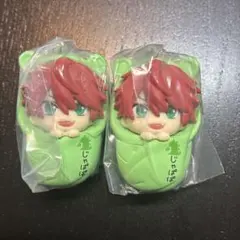 カラフルピーチ　じゃぱぱ　ガチャガチャ　おくるみますこっとチャーム1