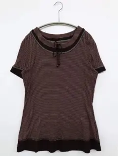 古着 トップス カットソー ボーダー グランジ 森ガール フェアリー y2k