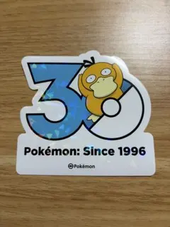韓国限定　ポケモン　ポップアップ　30周年ステッカー　コダック コダック ゴルダック ポケモン 30周年記念 ステッカー シール 韓国限定