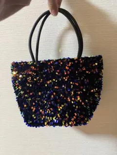 新品未使用　スパンコール　バッグ