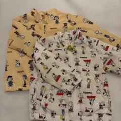 PEANUTS アウター 黄色100 白90