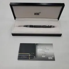 MONT BLANC ボールペン 黒 本体専用ケース付き MONT BLANC ボールペン 本体 専用ケース付き - メルカリ