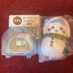 ちいかわ　エニマイくじ　ハチワレ　E賞マスコット　F賞オーナメント
