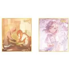 プロセカ　53a 色紙　東雲絵名　特訓前後