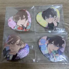 【新品未使用】ハレルヤベイビー 都＆冬夏缶バッジ4点セット