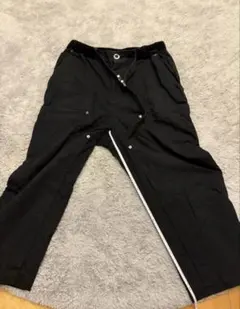UJOH DANSKIN ドローコード ジップシャツ カーゴパンツ ブラックL
