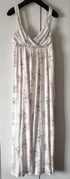 ジェラートピケ❤︎花柄ロングワンピース⭐︎超美品！