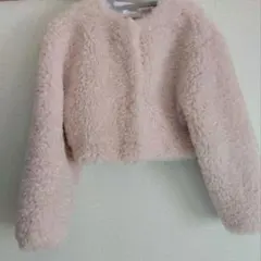 ❤️SNIDELピンクボアショートコート