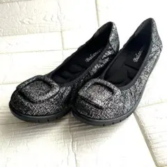 未使用品　日本製　balancoire コンフォート　バレーシューズ　24.5