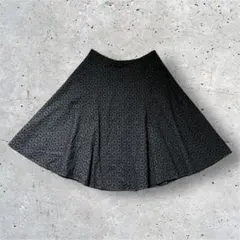 ユナイテッドアローズ 花柄 レース フレア ミニスカート 日本製