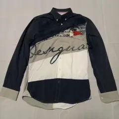 Desigual 刺繍入り長袖シャツ サイズLのサムネイル