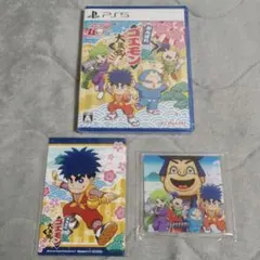 傷有り】【よごれあり】非売品 ポスター がんばれゴエモン大集合