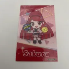 プリプリライブ サクラ おねがいアイプリ　クリアカード　ひみつのアイプリ