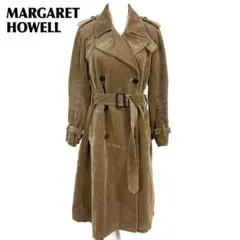 【美品】 MARGARET HOWELL コーデュロイロングコート 2 ブラウンのサムネイル