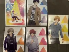 A3! アニメーションデザイン クリアファイル 5枚セット