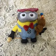 ユニバーサルジャパン　ミニオン【ボブ】ぬいぐるみキーホルダー