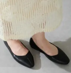 LE TALON French gather flat shoes - メルカリ