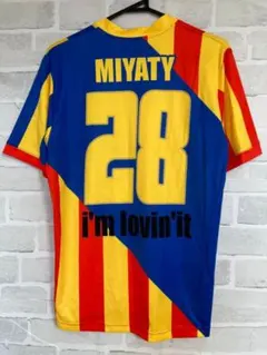 MIYATY 28 I'm lovin'it サッカー Tシャツ Mサイズ