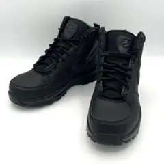 ☆未使用級☆ NIKE Manoa マノア 25 レザー メンズブーツ ブラック