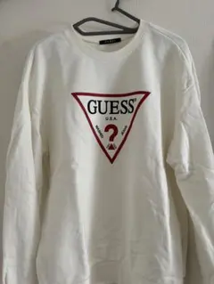 GUESS ホワイト トレーナー