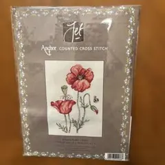 Anchor Counted Cross Stitch Poppy Study