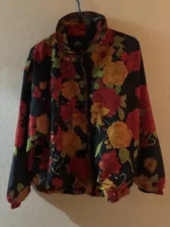 花柄リバーシブルジャケット