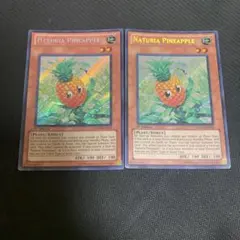 遊戯王 英語 米版 ナチュルパイナポー 2枚 シークレット 1st