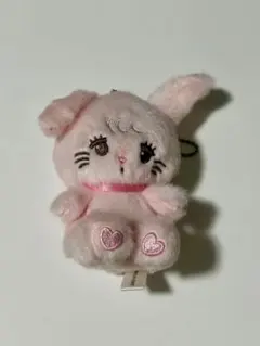 mikko illustrations うさぎ ぬいぐるみ マスコット ピンク