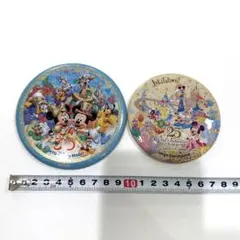 Disney 缶バッジ2個セット